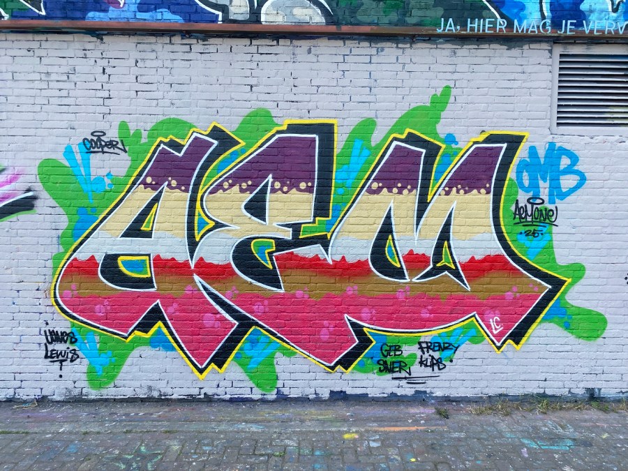 AEM, ndsm, graffiti, amsterdam
